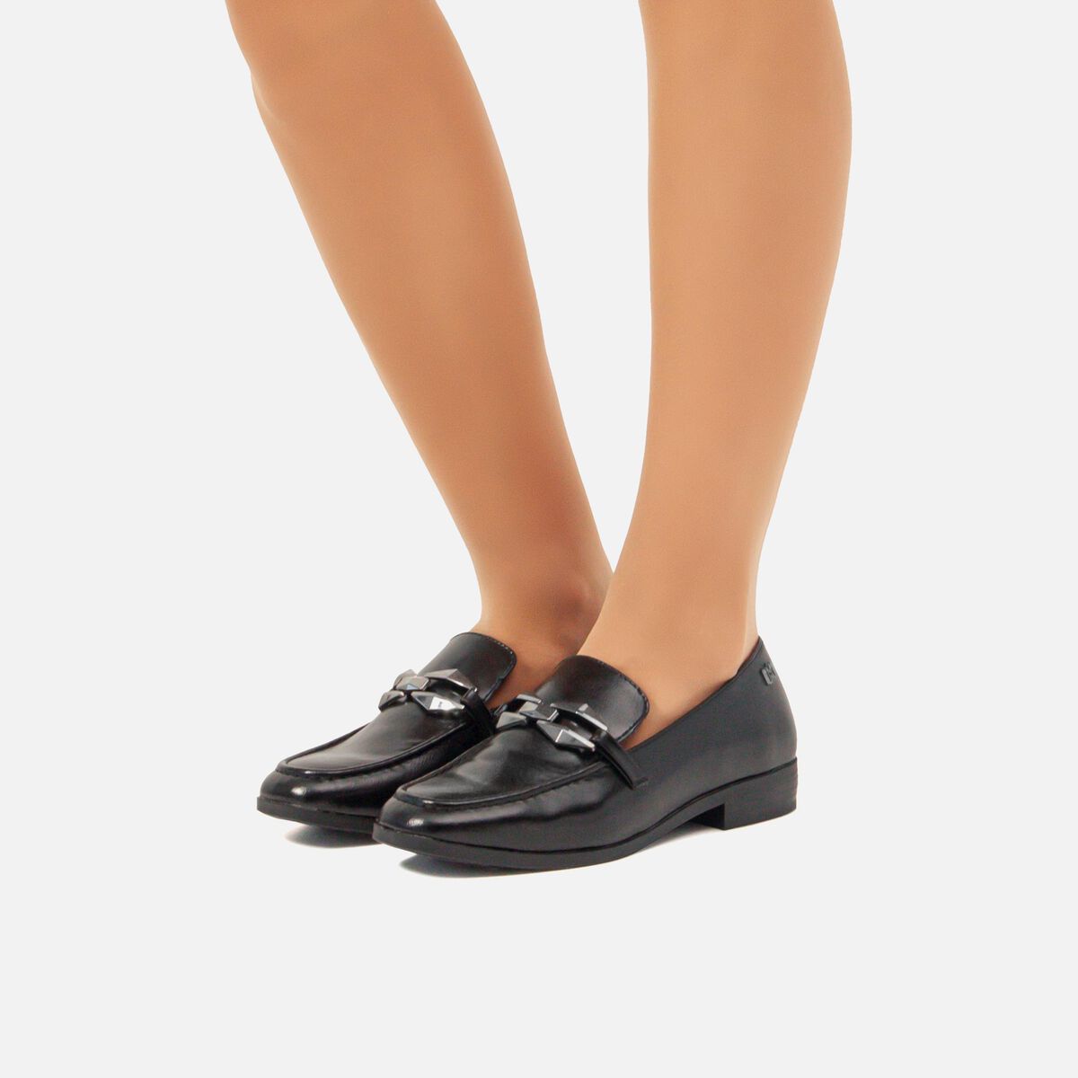 ﻿mtng Compra MAIORI negro 57853 Mujer Calzado Zapatos Planos Última moda