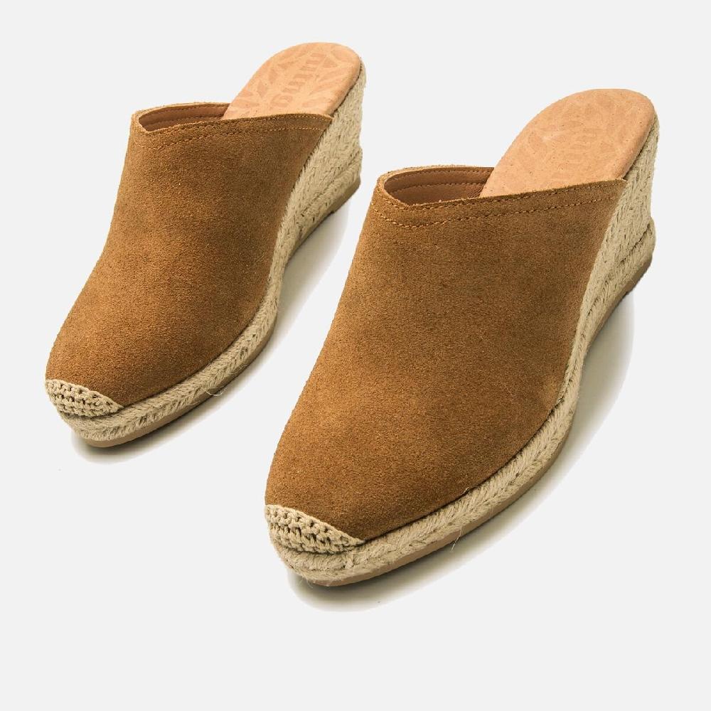 ﻿mtng Compra AUSTEN marron 57555 Mujer Calzado Sandalias De CuñA Rebajas de fin de temporada