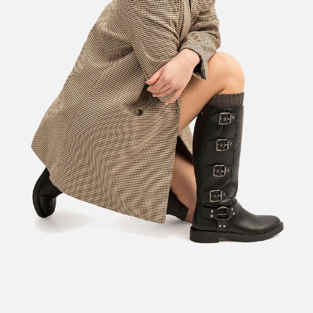 ﻿mtng Compra BRUNA negro 57545 Mujer Calzado Botas Planas Precio ultrabajo