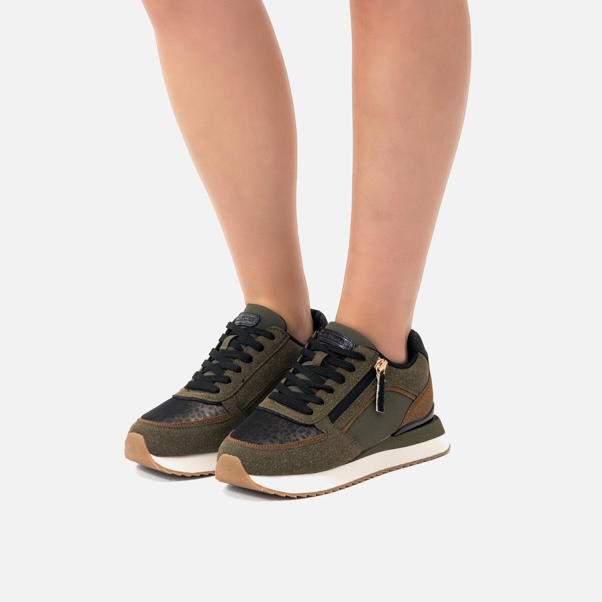 ﻿mtng Compra NARITA verde 57742 Mujer Calzado Zapatillas Rebajas de fábrica