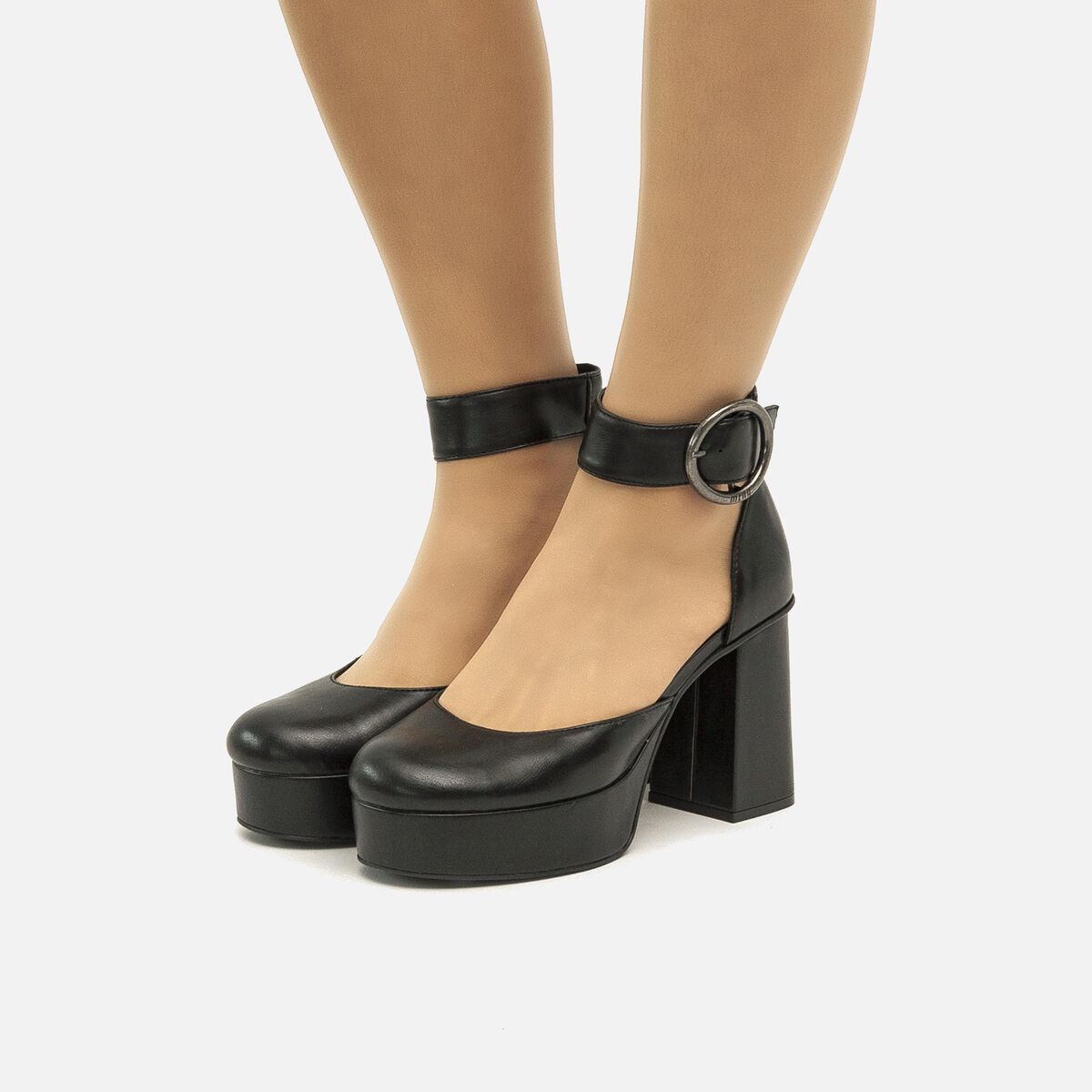 ﻿mtng Compra SINDY negro 55362 Mujer Calzado Zapatos De TacóN Tienda