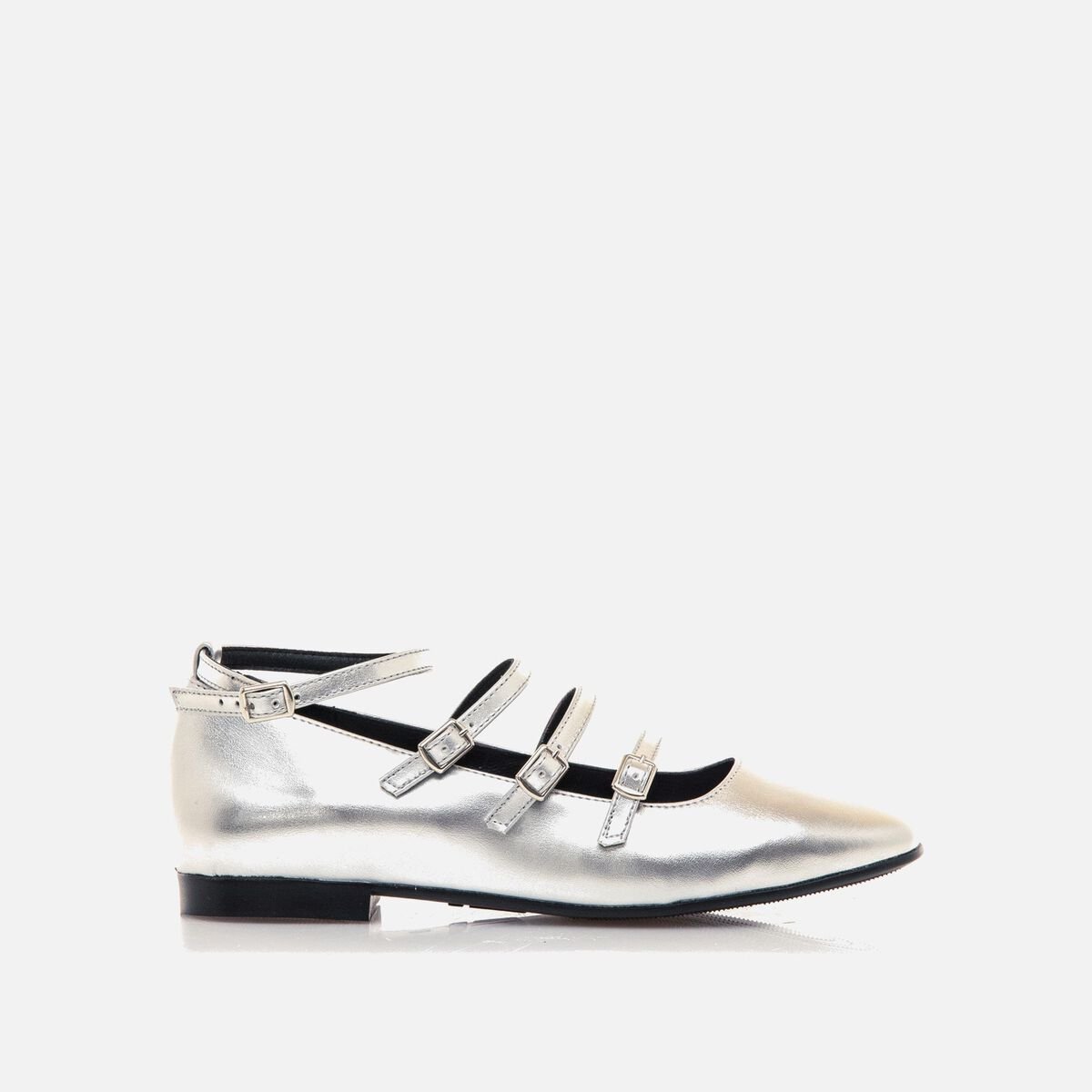 ﻿mtng Compra CAMILLE plata 57586 Mujer Calzado Zapatos Planos