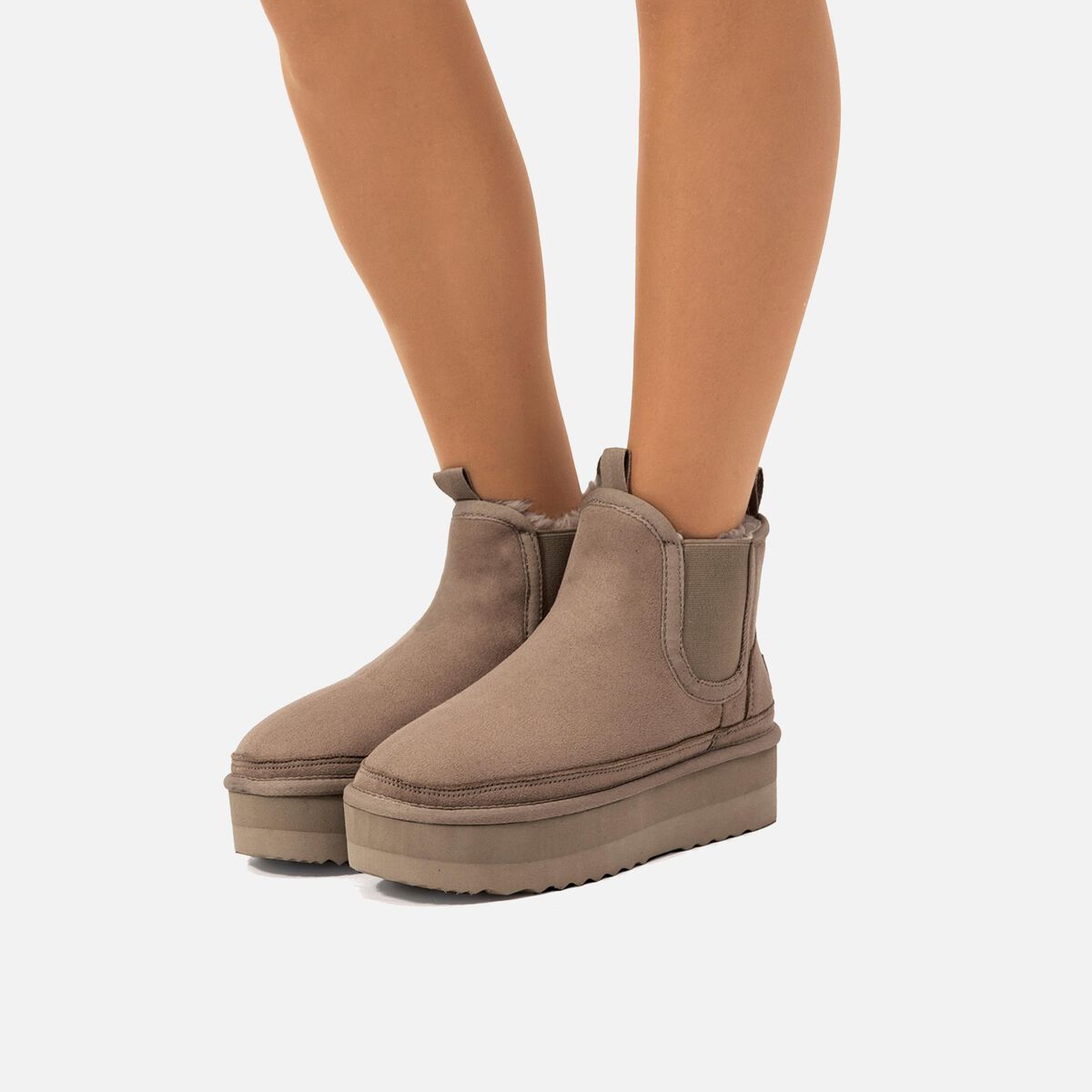 ﻿mtng Compra NIVIA marron 58323 Mujer Calzado Botines Planos Precios de Black Friday