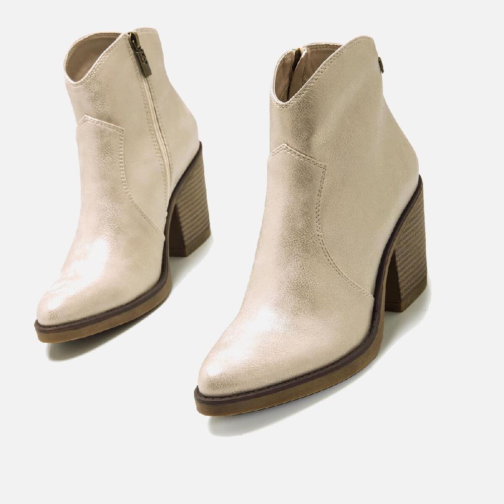 ﻿mtng Compra TIJUANA oro 59623 Mujer Calzado Botines De TacóN Oferta exclusiva
