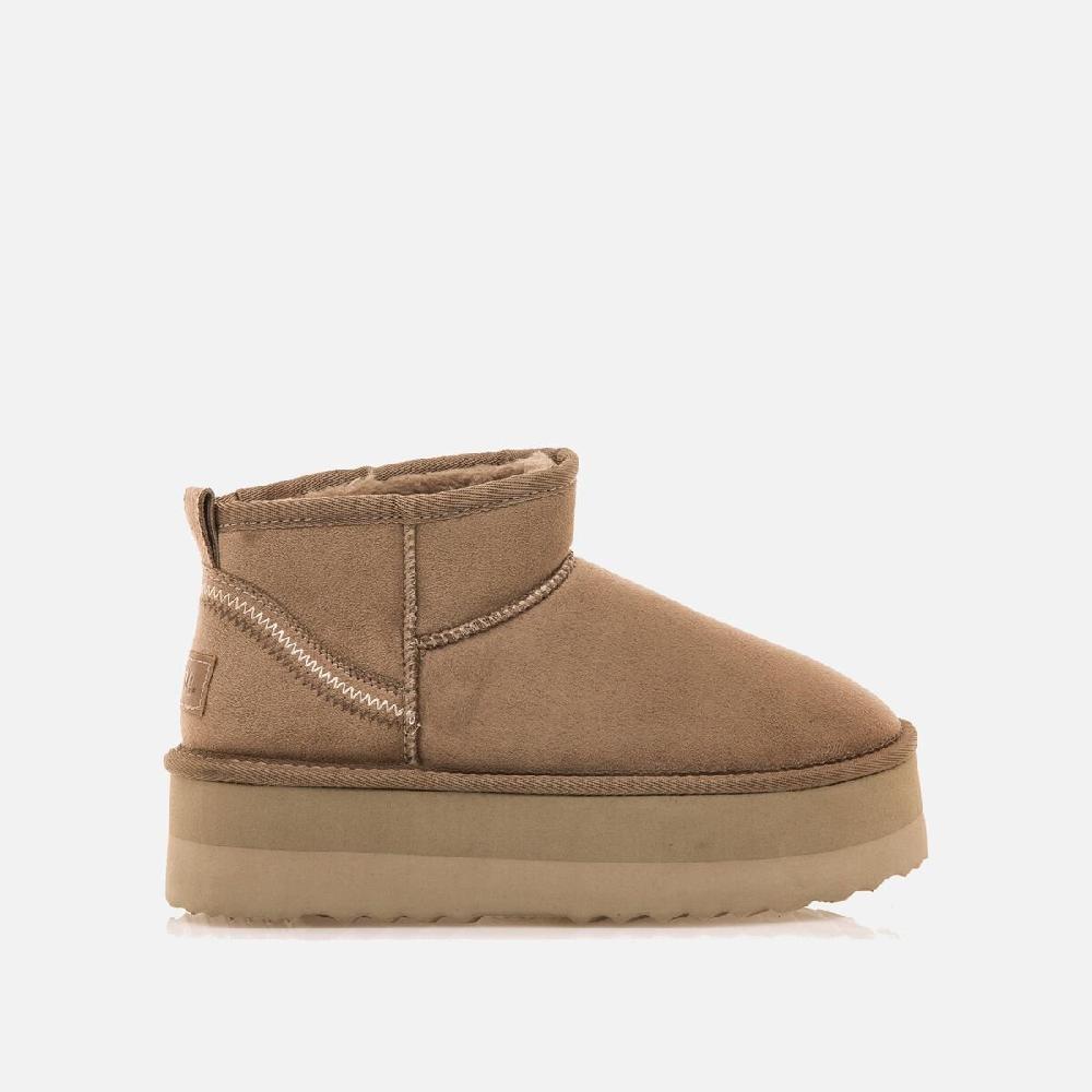 ﻿mtng Compra NIVIA marron 58330 Mujer Calzado Botines Planos Rebajas de fin de temporada