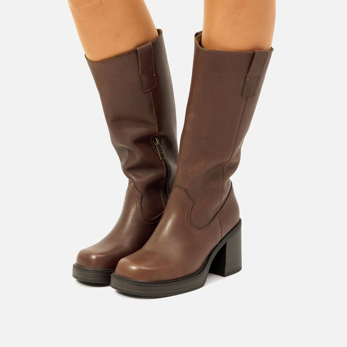 ﻿mtng Compra NEW OASIS marron 58629 Mujer Calzado Botas De TacóN Precio ultrabajo