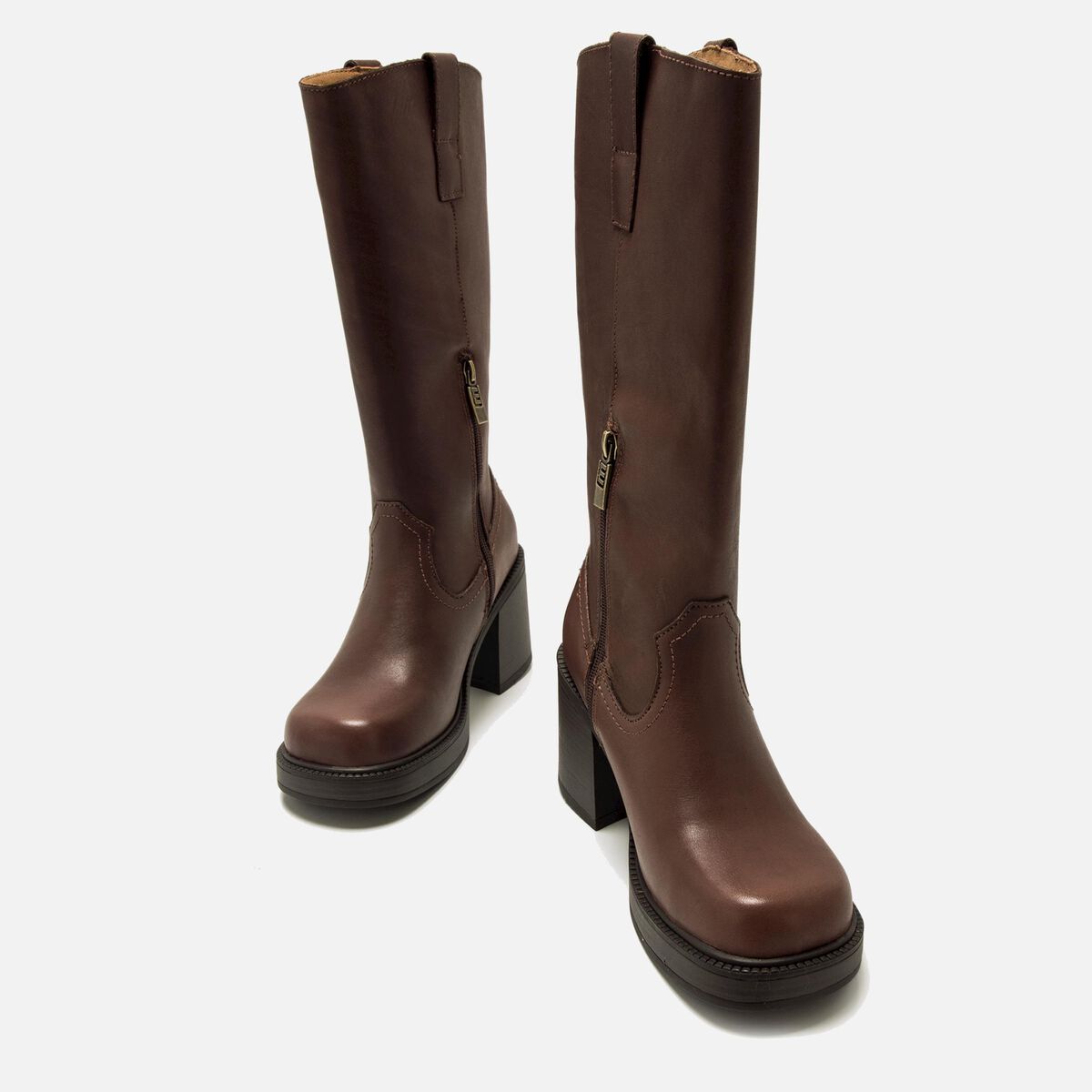 ﻿mtng Compra NEW OASIS marron 58629 Mujer Calzado Botas De TacóN Precio ultrabajo