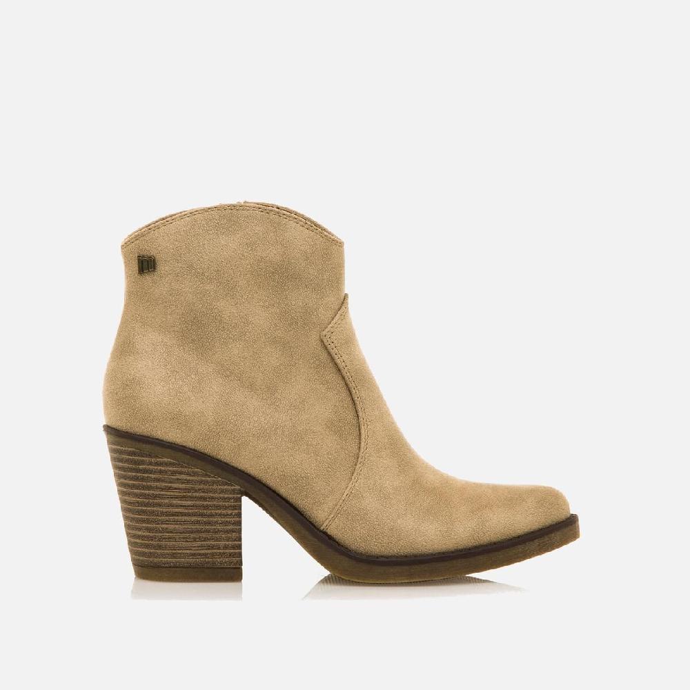 ﻿mtng Compra TIJUANA beige 59621 Mujer Calzado Botines De TacóN 2025