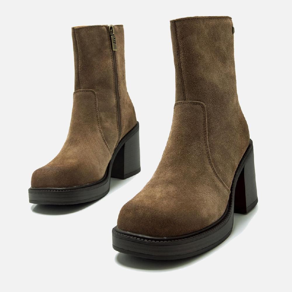 ﻿mtng Compra NEW OASIS marron 59467 Mujer Calzado Botines De TacóN En línea