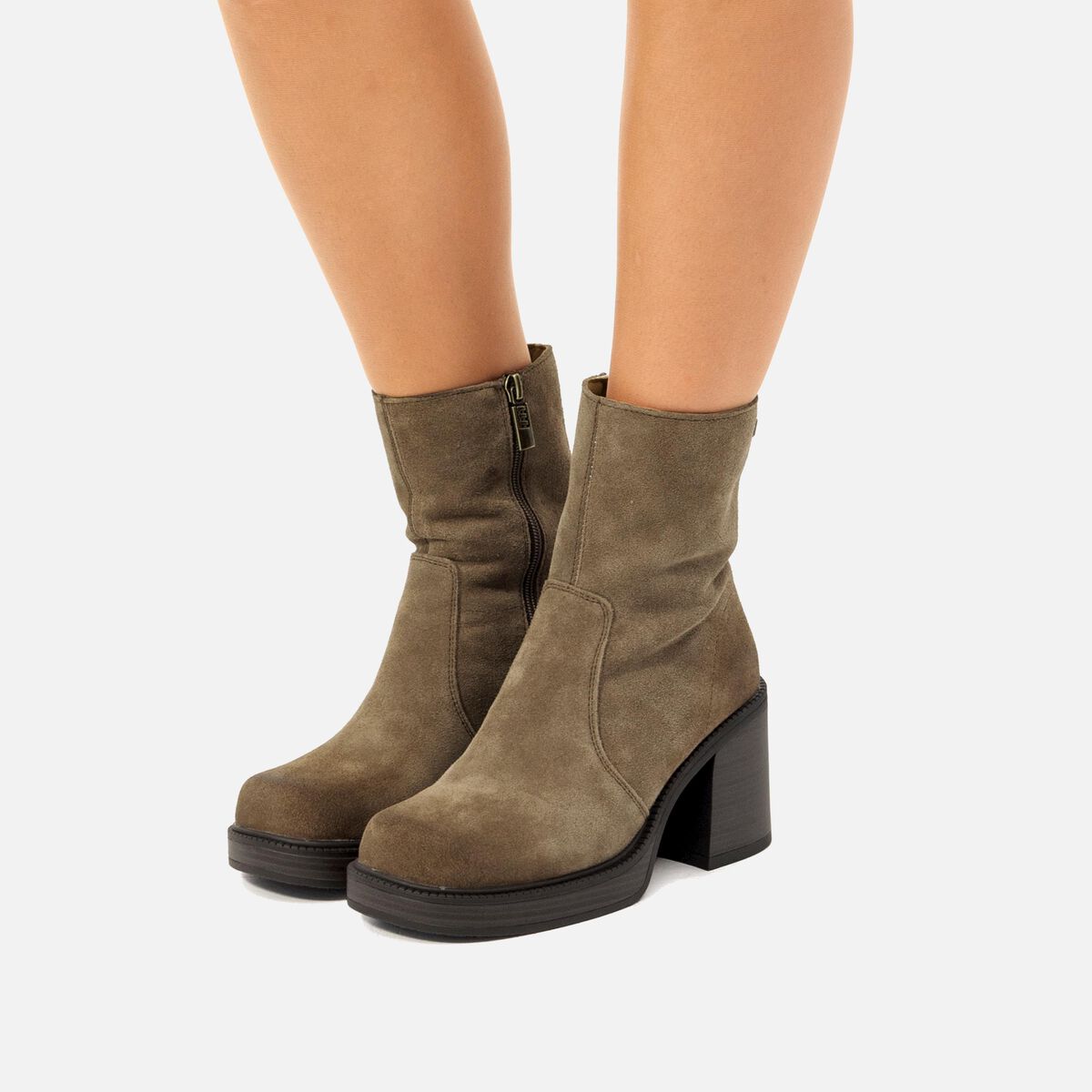﻿mtng Compra NEW OASIS marron 59467 Mujer Calzado Botines De TacóN En línea