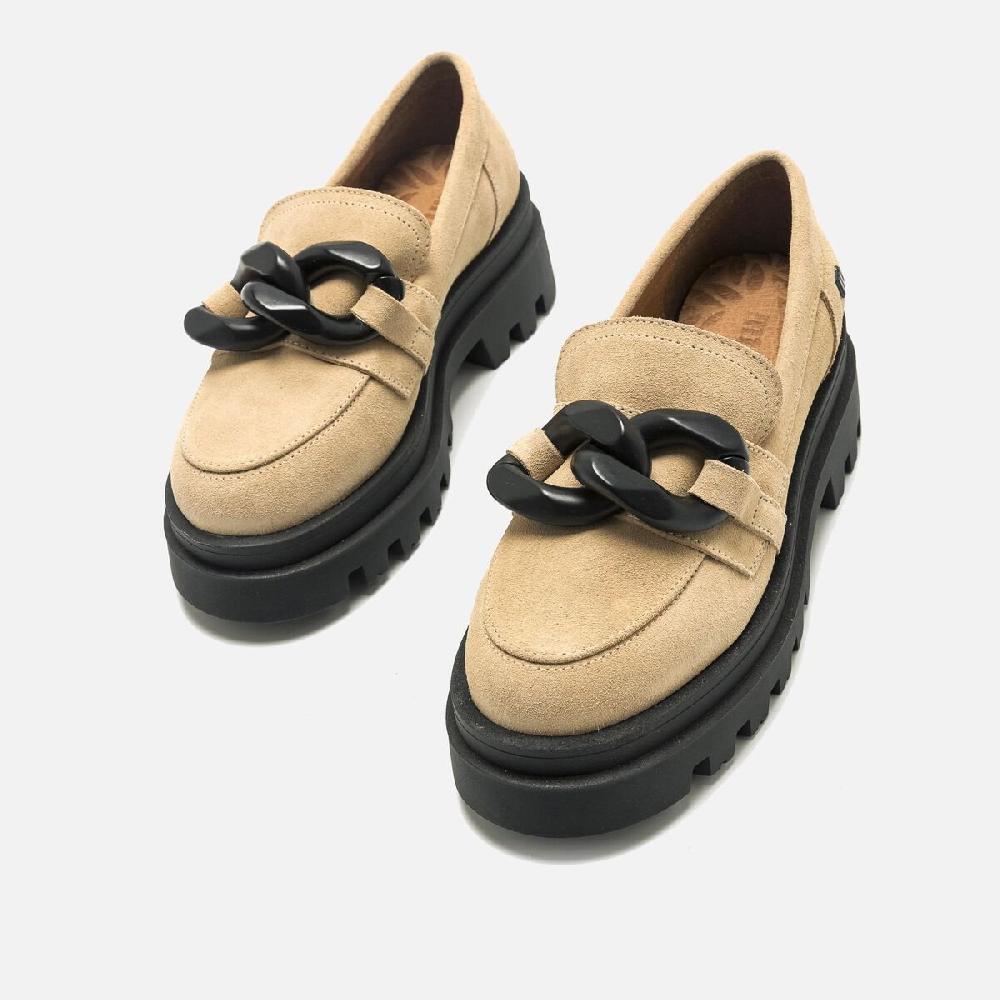 ﻿mtng Compra KELLY beige 55171 Mujer Calzado Zapatos Planos Outlet