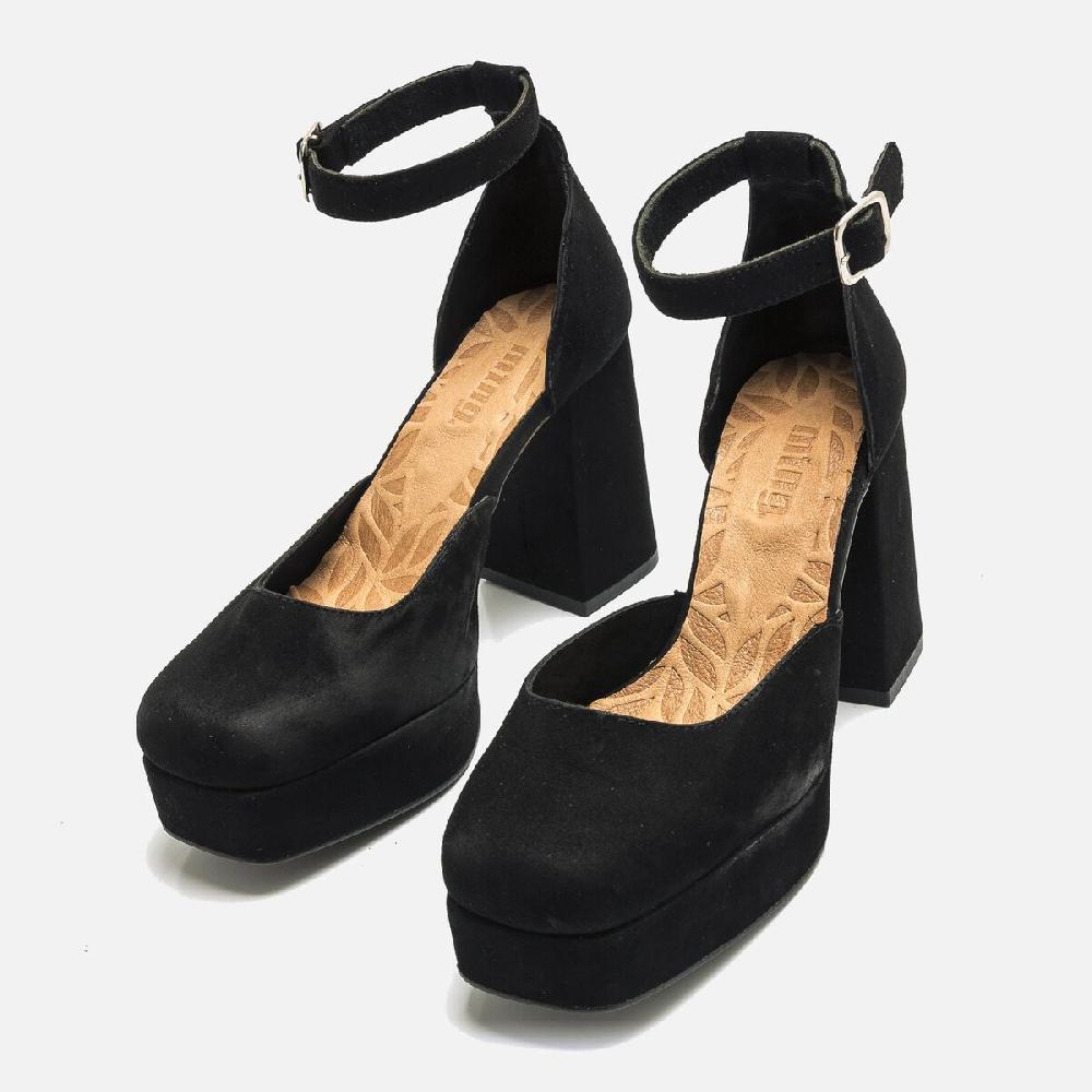 ﻿mtng Compra JACQUELINE negro 52554 Mujer Calzado Zapatos De TacóN Rebajas