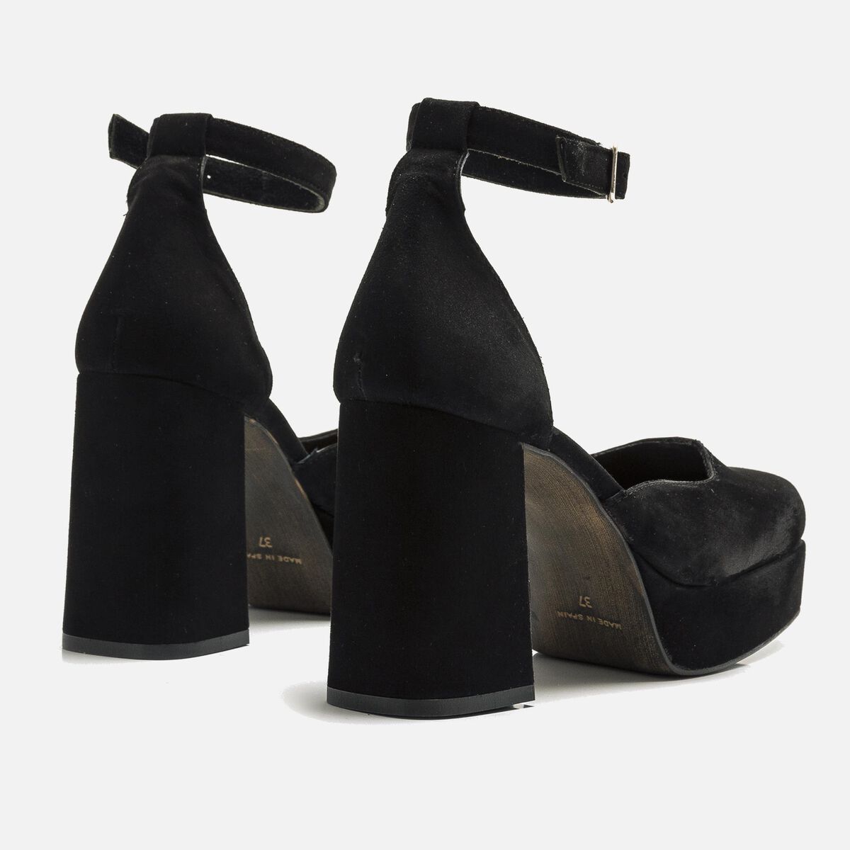 ﻿mtng Compra JACQUELINE negro 52554 Mujer Calzado Zapatos De TacóN Rebajas