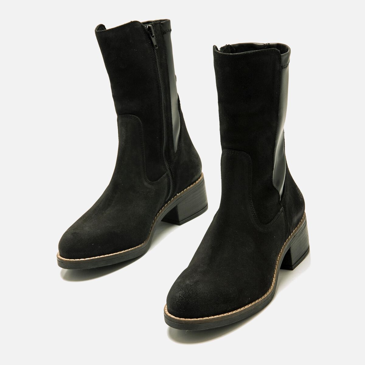 ﻿mtng Compra FRONTIER negro 57650 Mujer Calzado Botines Planos En oferta