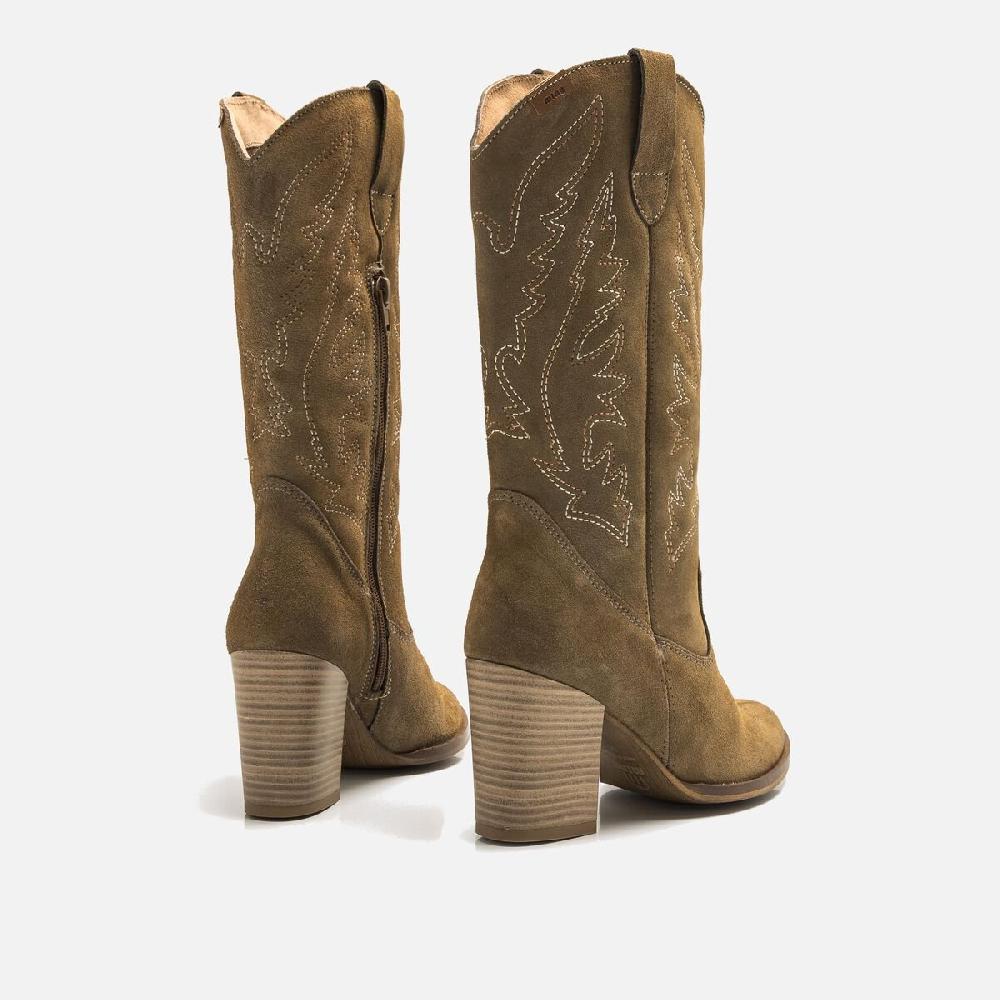 ﻿mtng Compra UMA marron 51575 Mujer Calzado Botas De TacóN Gran oferta