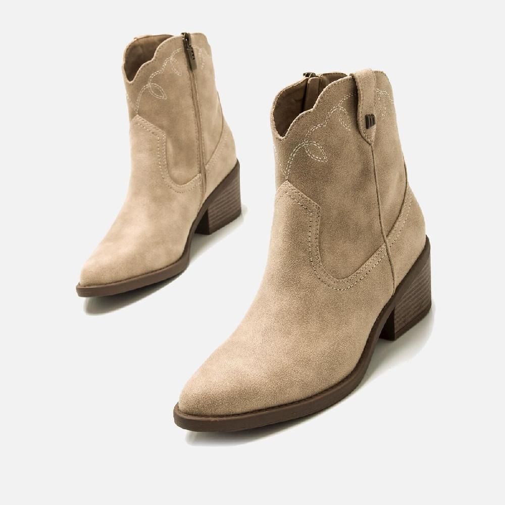 ﻿mtng Compra TANUBIS beige 59605 Mujer Calzado Botines De TacóN Tienda