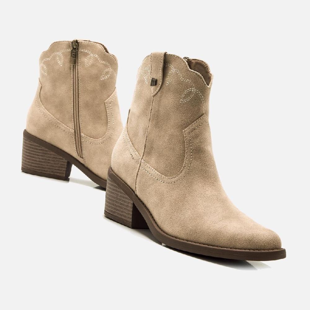 ﻿mtng Compra TANUBIS beige 59605 Mujer Calzado Botines De TacóN Tienda