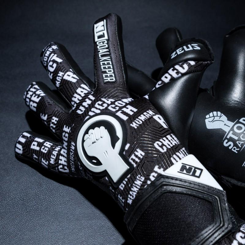 n1 goalkeeper Guantes de Portero Zeus No Racism UGT+ Promoción trimestral