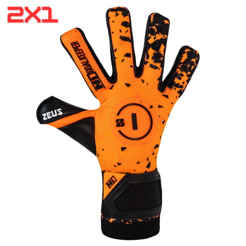 n1 goalkeeper Guantes de Portero Zeus Orange UGT+ III Tienda de fábrica