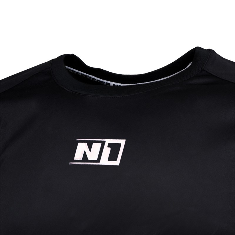 n1 goalkeeper Camiseta Técnica Negra Precios de Black Friday