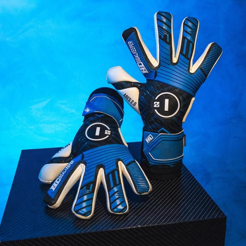 n1 goalkeeper Guantes de Portero Ares 2.0 Blue UGT+ II Rebajas de fábrica