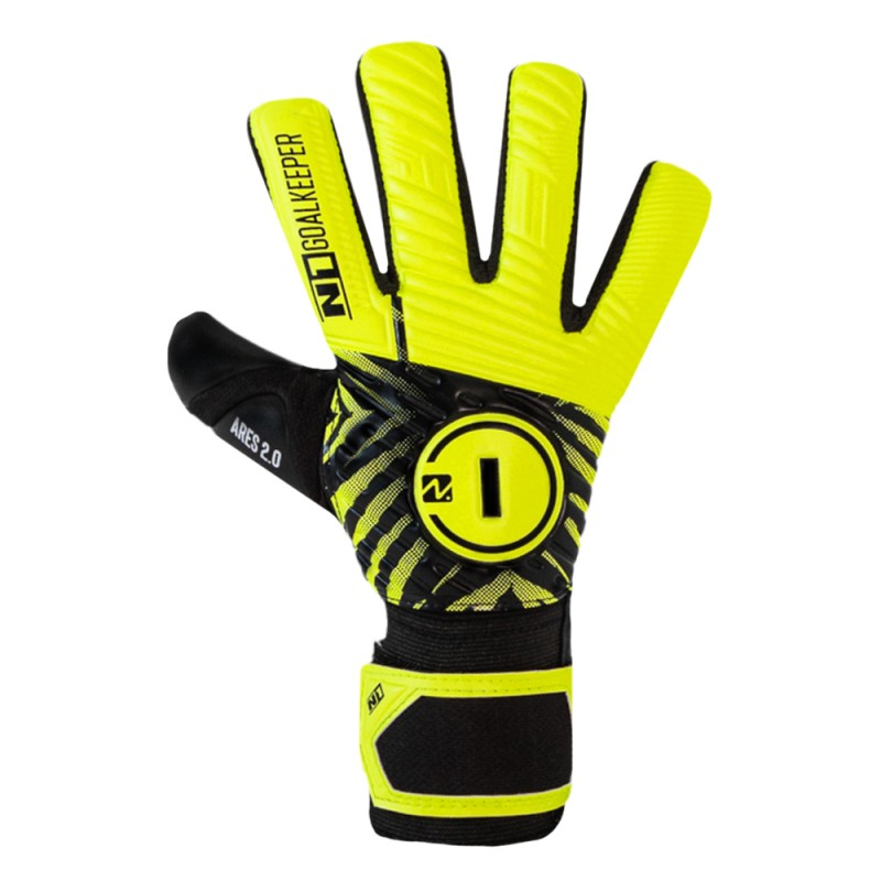 n1 goalkeeper Guantes de Portero Ares 2.0 Kids Neon Oferta especial de fábrica