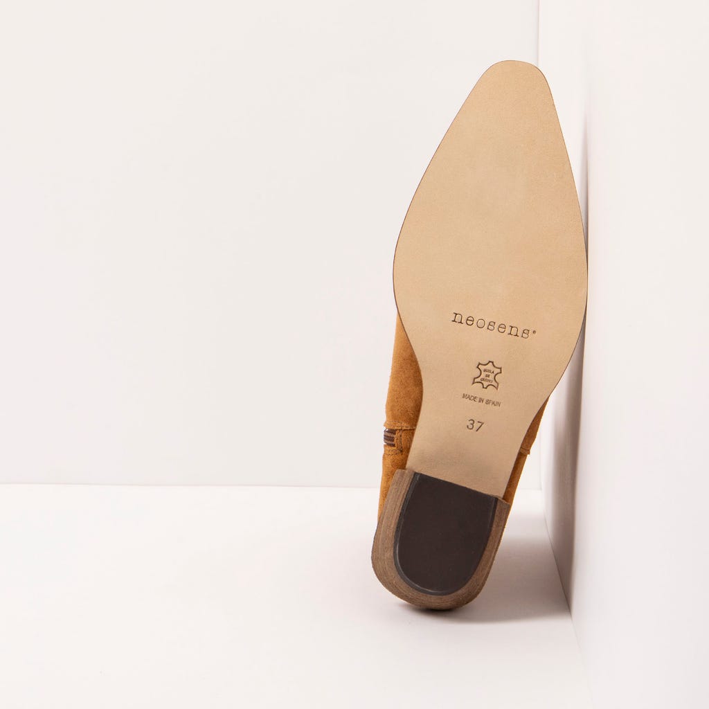 neosens S3354 SILK SUEDE CHOCOLATE/ RUCHE Grandes descuentos
