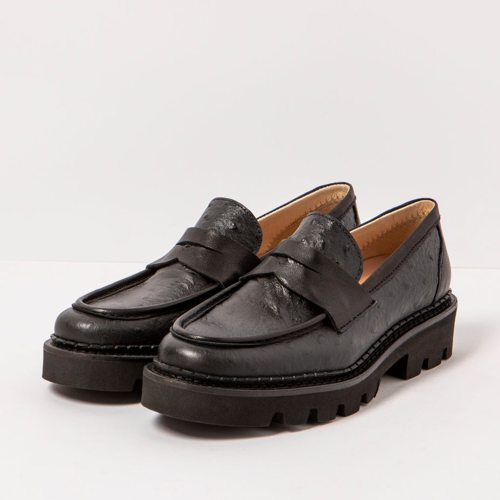 neosens S3163S FANTASY OSTRICH BLACK/BLAVER Tienda de fábrica