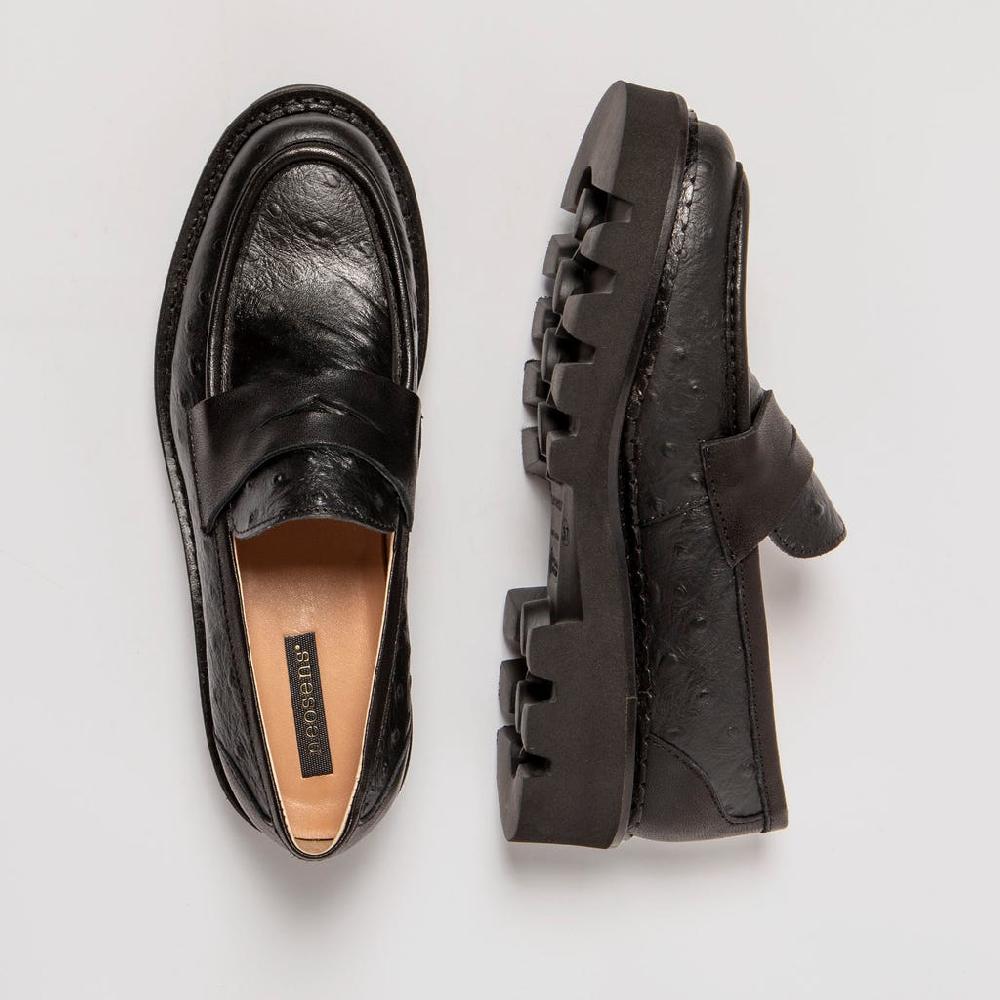 neosens S3163S FANTASY OSTRICH BLACK/BLAVER Tienda de fábrica