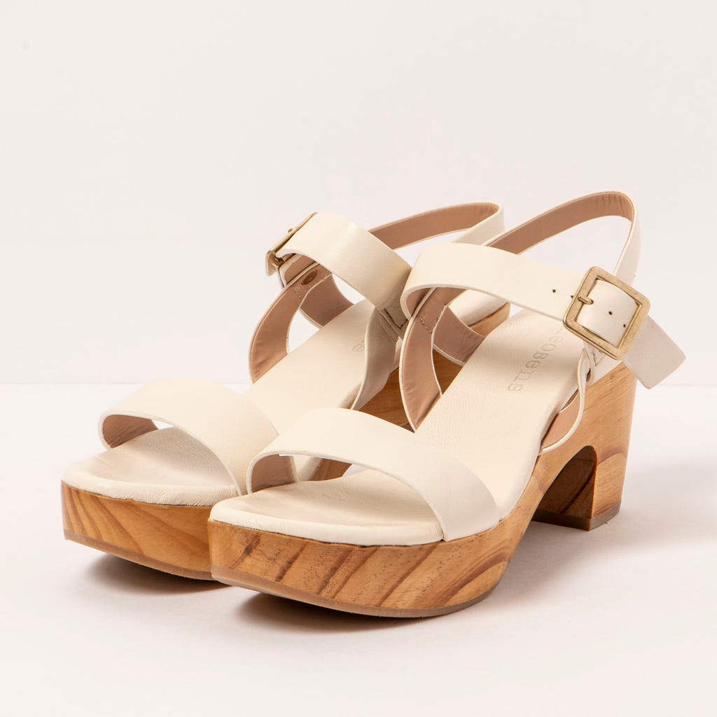 neosens S3272 NAPPA CREAM/ ST.LAURENT SANDAL Ventas relámpago