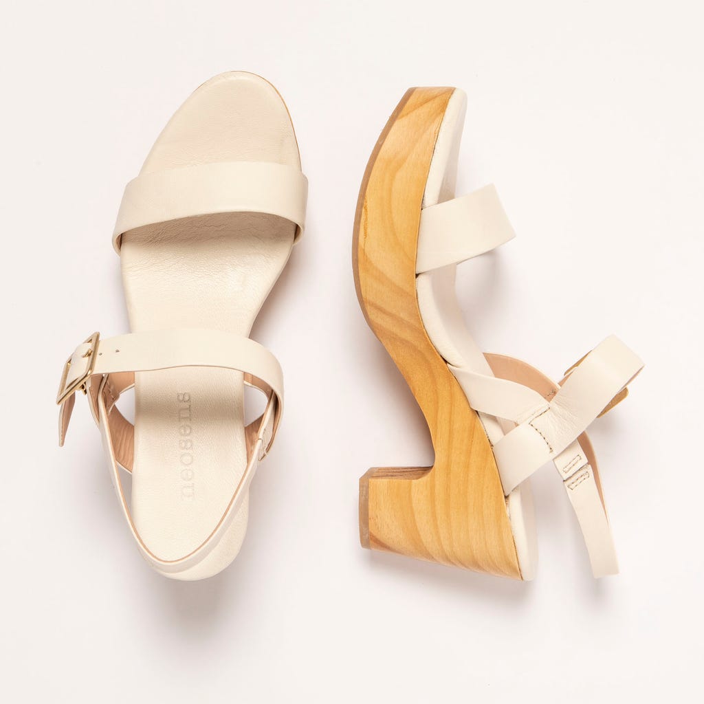 neosens S3272 NAPPA CREAM/ ST.LAURENT SANDAL Envío gratis