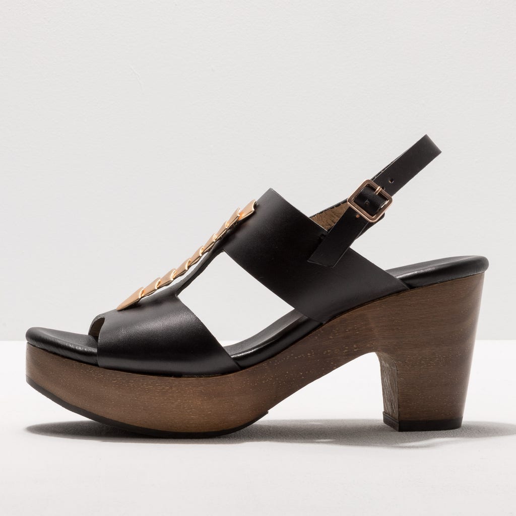neosens S3270A RESTORED SKIN EBONY/ ST.LAURENT SANDAL Ofertas de temporada