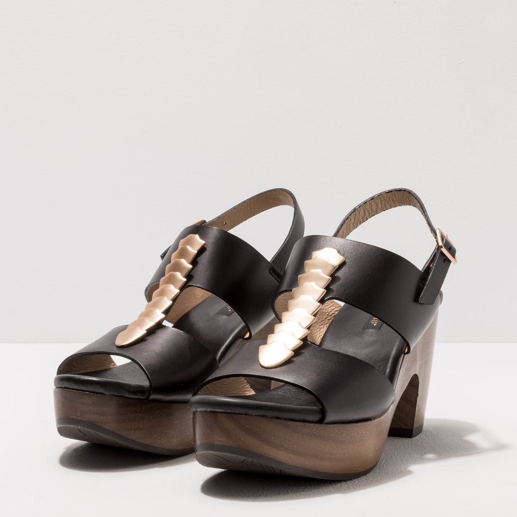 neosens S3270A RESTORED SKIN EBONY/ ST.LAURENT SANDAL Ofertas de temporada