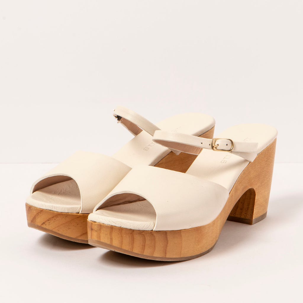 neosens S3273 NAPPA CREAM/ ST.LAURENT SANDAL Liquidación