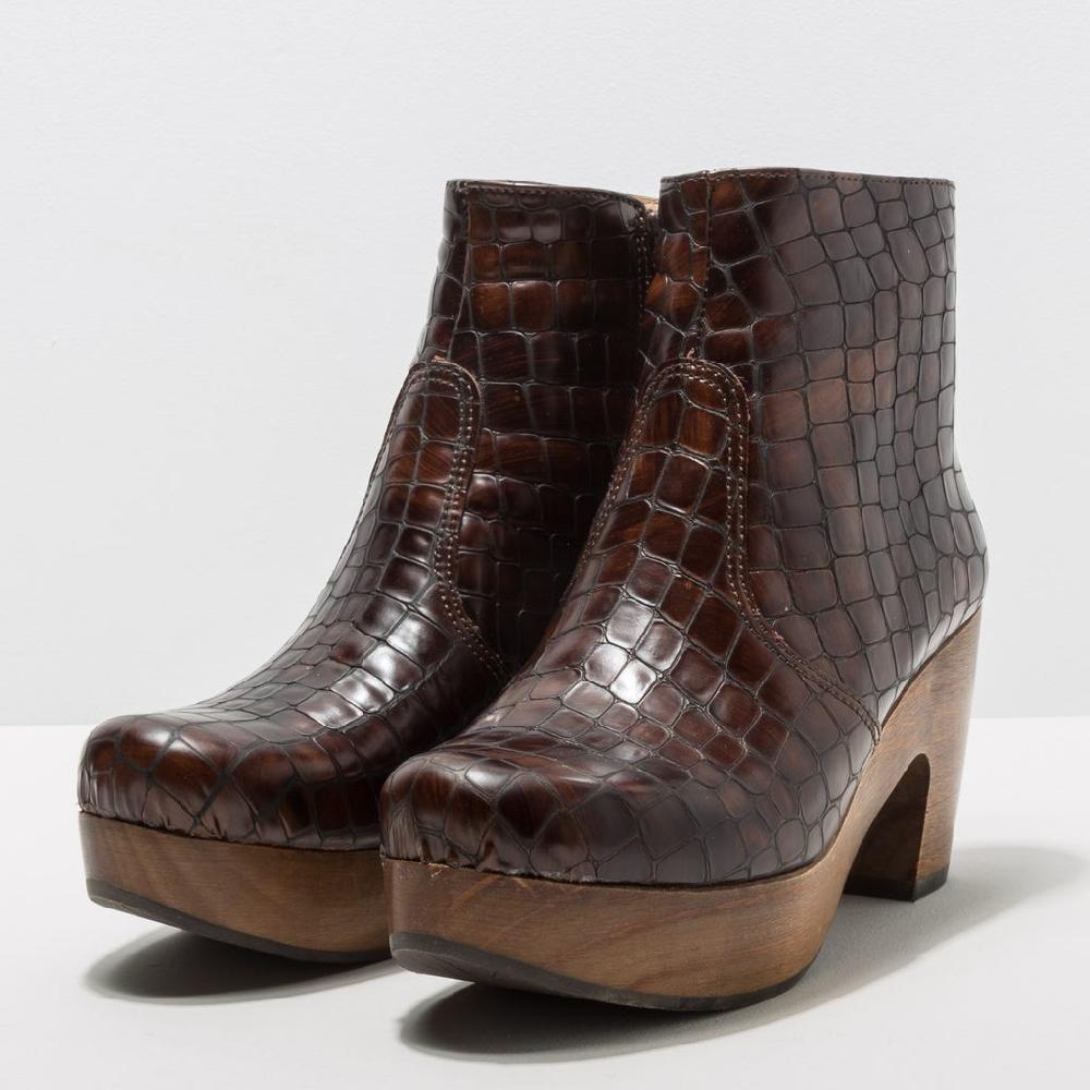 neosens S3260F FANTASY ALLIGATOR WAX BROWN/ ST.LAURENT Libre de impuestos