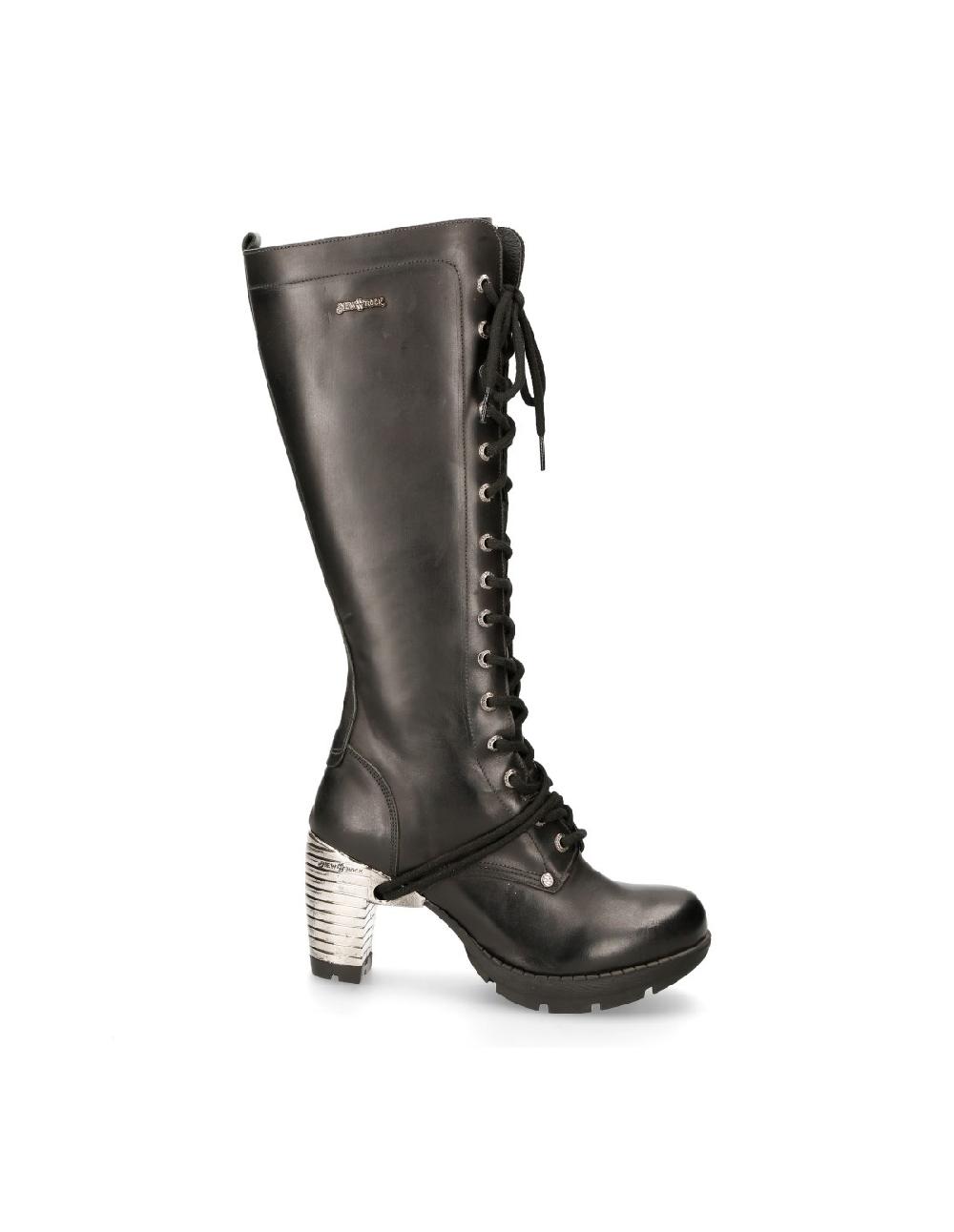 new rock HIGH BOOT BLACK TRAIL M-TR005-S1 En línea