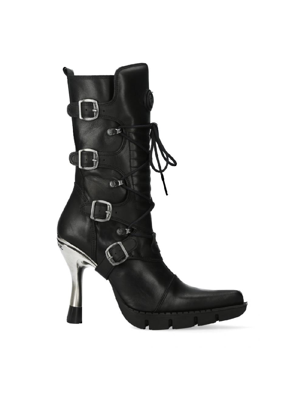 new rock BOOT BLACK NEW M-9373-S13 Rebajas