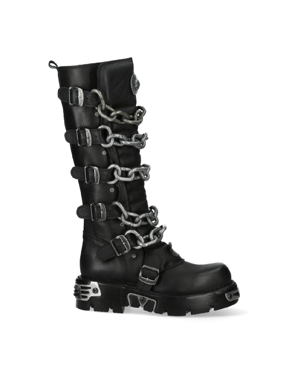 new rock HIGH BOOT METALLIC M-718-C2 En oferta