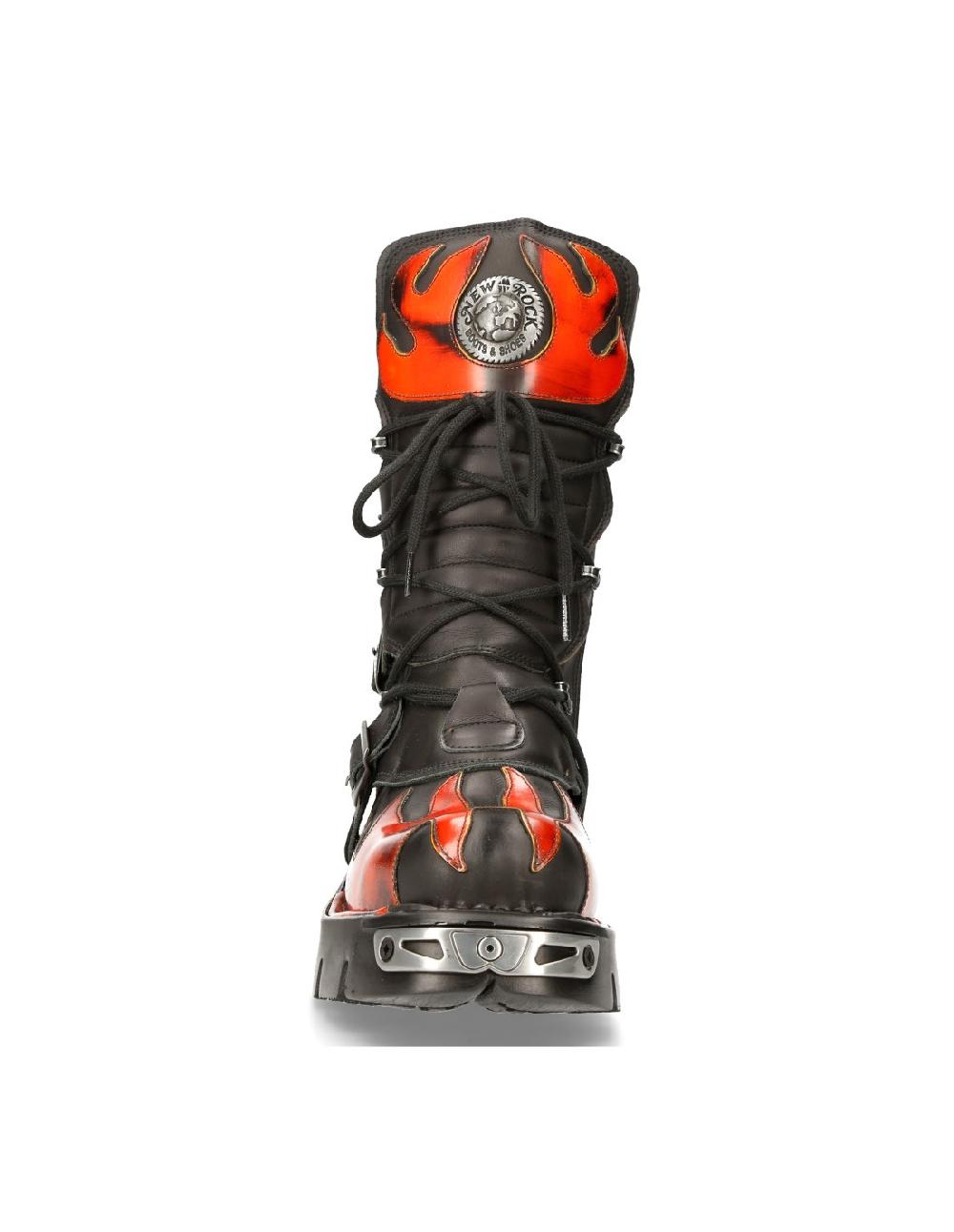 new rock BOOT BLACK REACTOR M-591-S16 Rebajas top