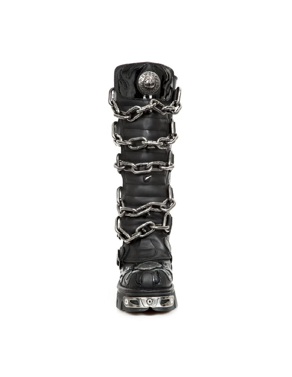new rock HIGH BOOT METALLIC M-719-S1 Envío gratis
