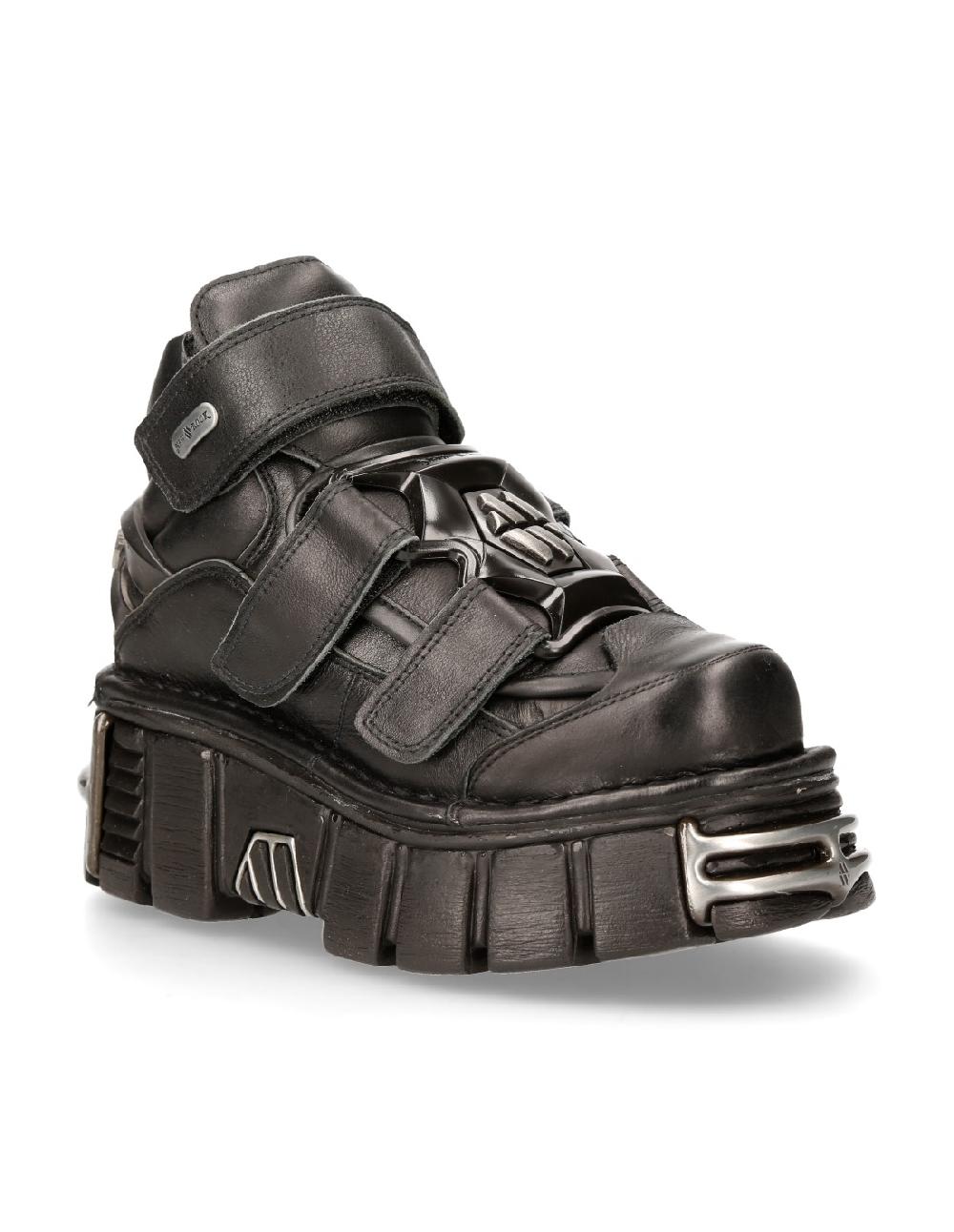 new rock ANKLE BOOT BLACK TOWER M-285-S1 Superdescuento