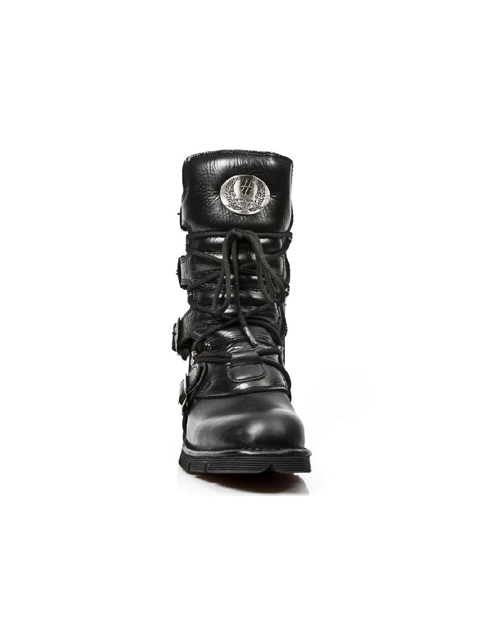 new rock M.373 PATRIMONIO ITALI NEGRO NOMADA NEGRO PLANEAMIENTO NEGRO SIN COM En oferta