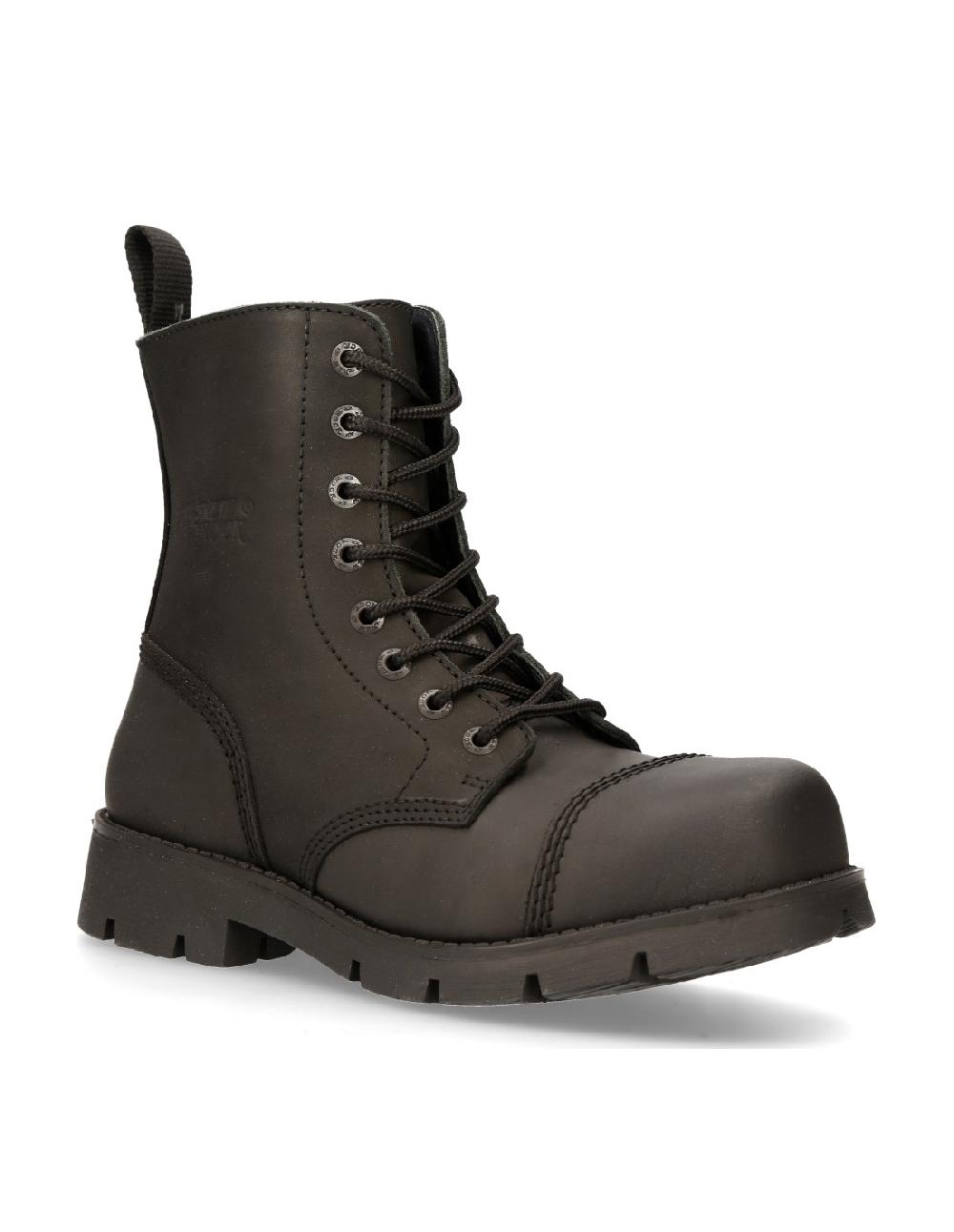 new rock ANKLE BOOT BLACK RANGER WITH LACES M-RANGER008MT-S3 Rebajas top