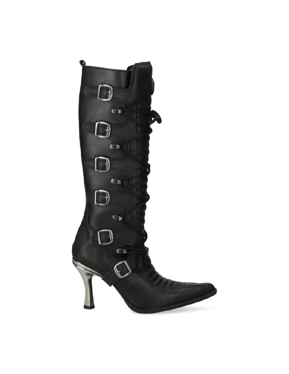 new rock 9674 ITALI Y ROCK NEGRO MALICIA TACON CARIBE ACERO Solo hoy
