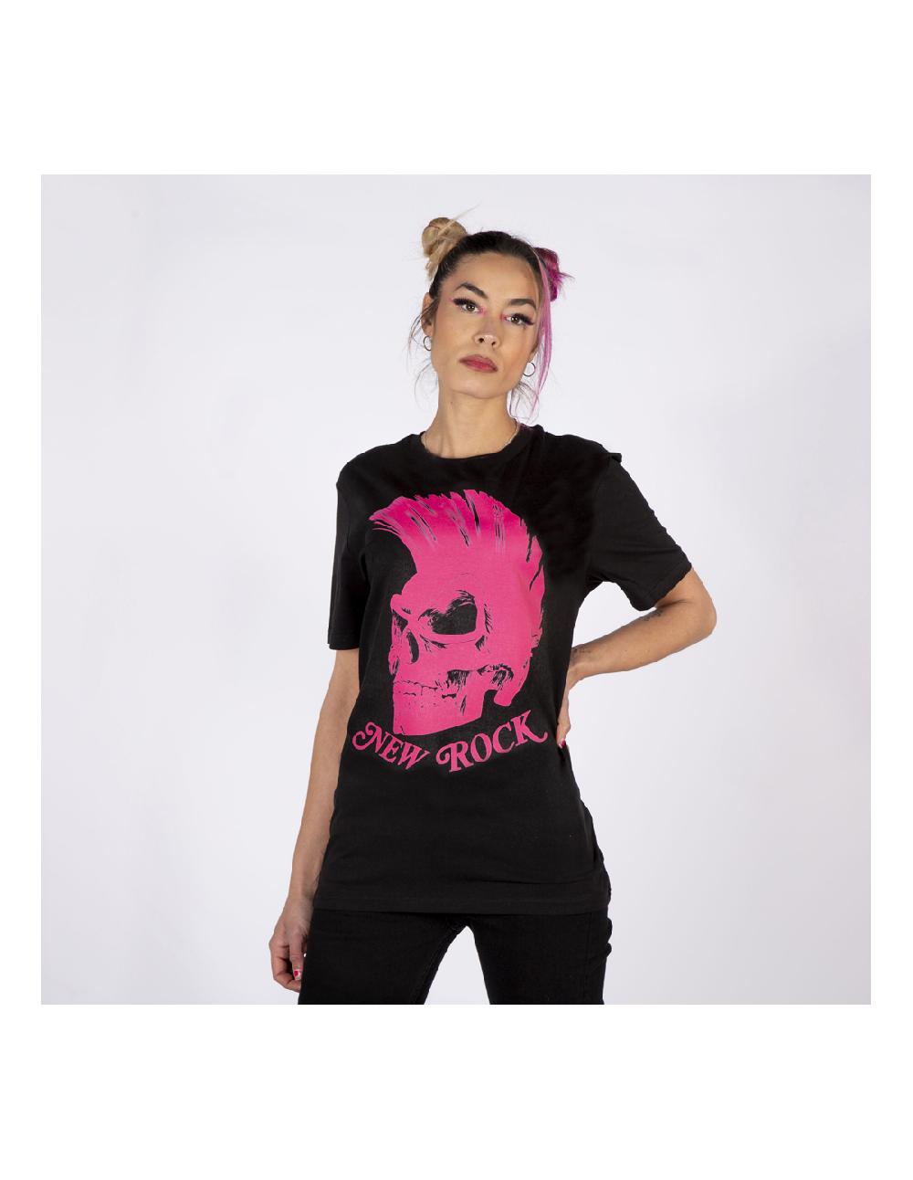 new rock BLACK W-TSHIRT6-S2 Ofertas