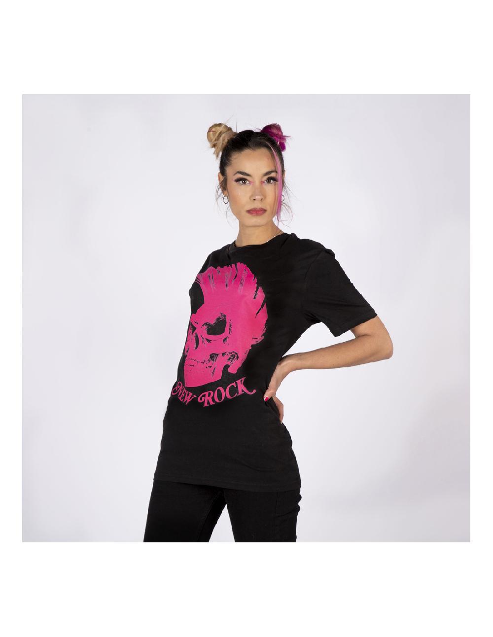 new rock BLACK W-TSHIRT6-S2 Ofertas
