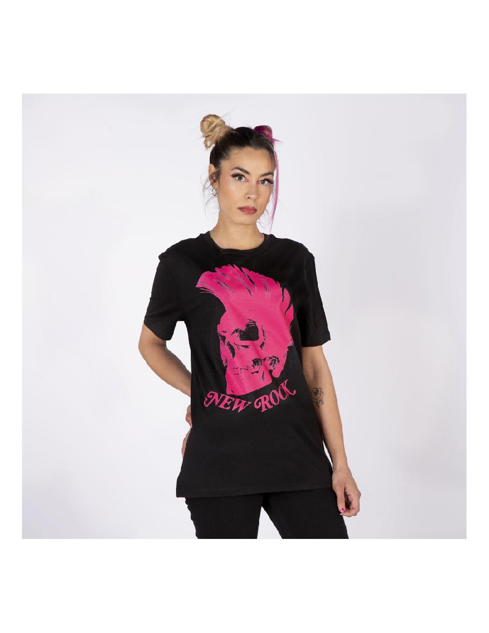 new rock BLACK W-TSHIRT6-S2 Ofertas