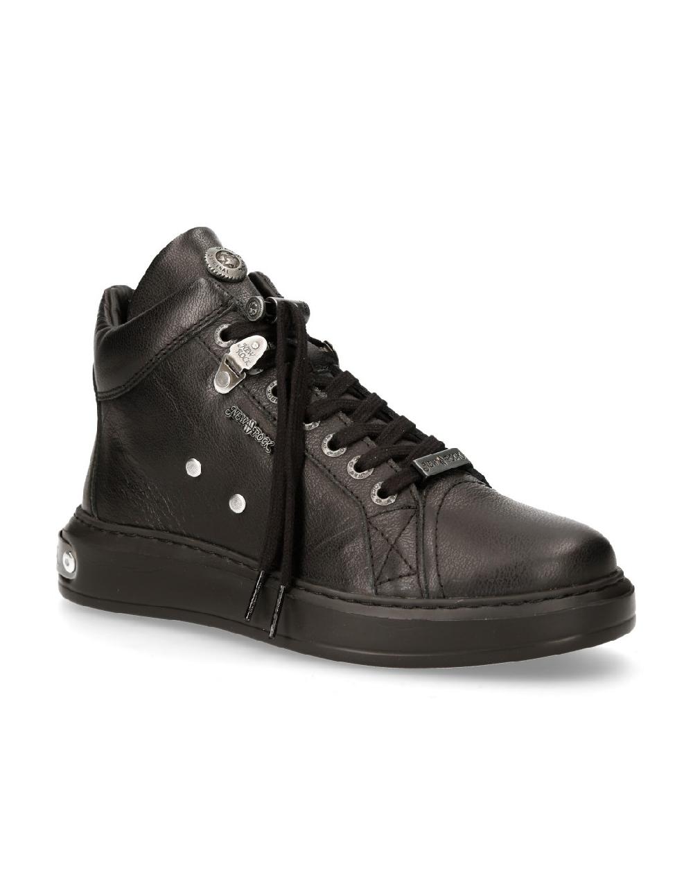 new rock ANKLE BOOT B-LIGHT WITH LACES M-PISA102-S51 Tienda de fábrica