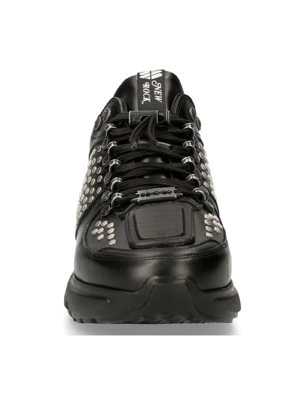 new rock SHOE BLACK EXTRALIGHT WITH LACES M-CHRONO009-S1 Último día