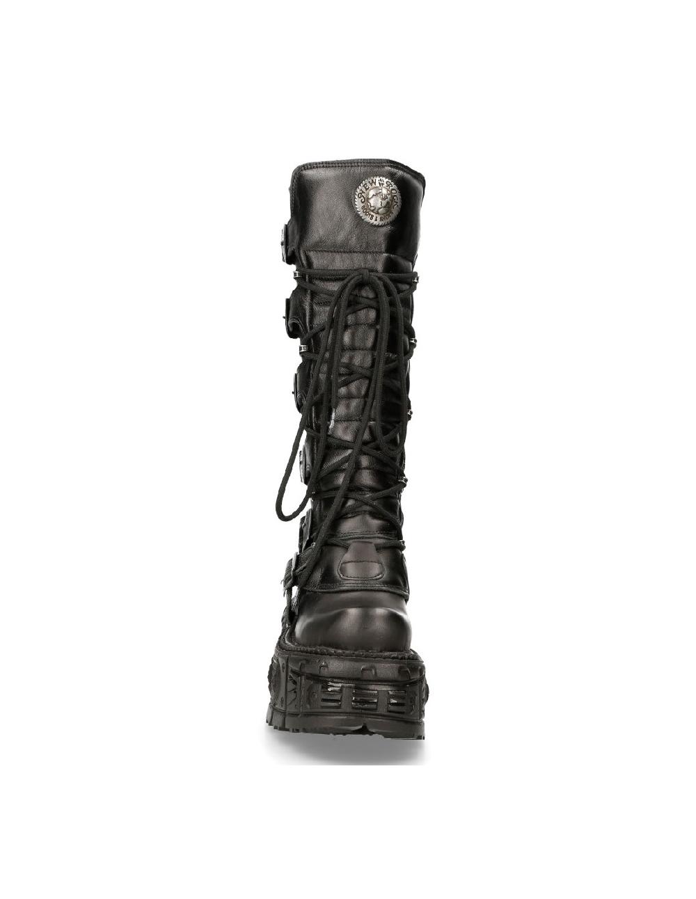 new rock HIGH BOOT BLACK IMPERFECT M-272-S3 Outlet